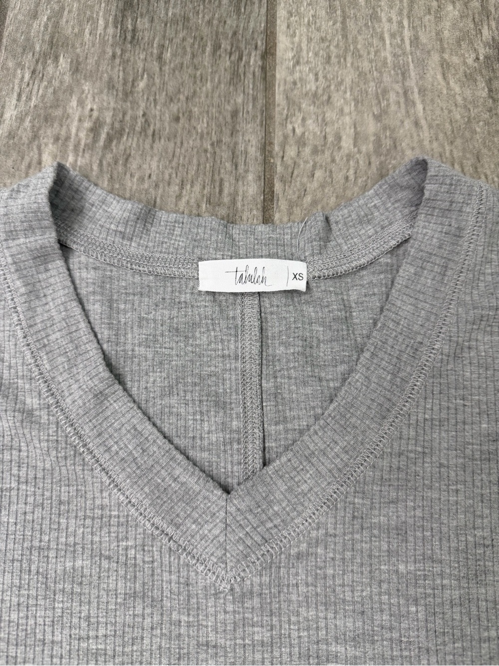 Ribbed Oversized Tee Set - Picture 3 of 6